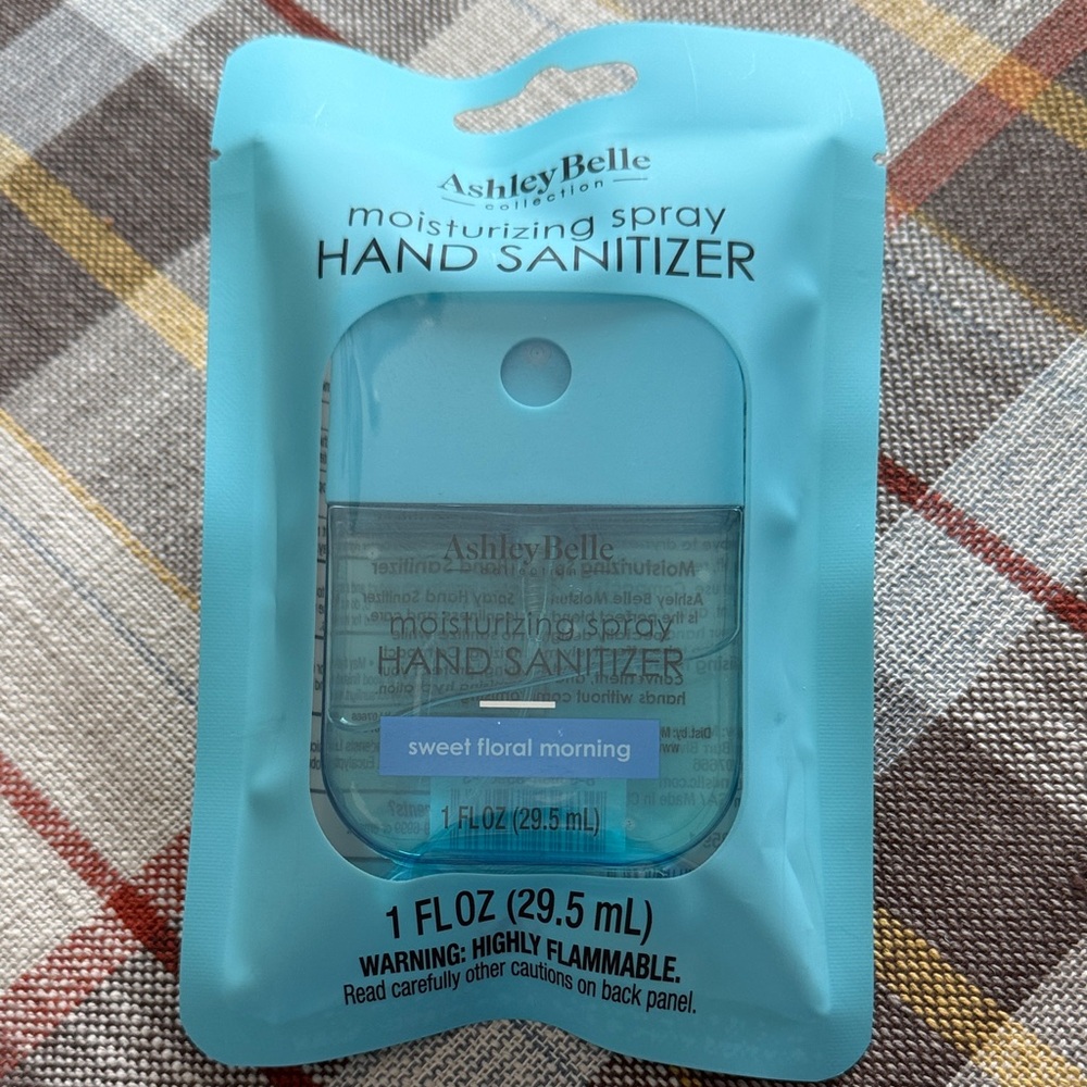 Ashley Belle Sweet Floral Morning Moisturizing Hand Sanitizer Spray